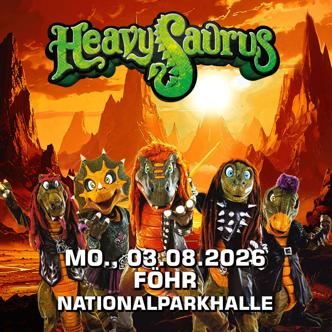 03.08.26 - Heavysaurus Konzert - Wyk auf Föhr - Nationalparkhalle
