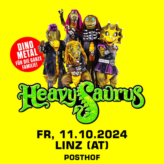 11.10.24 - Heavysaurus Konzert - Linz - Posthof
