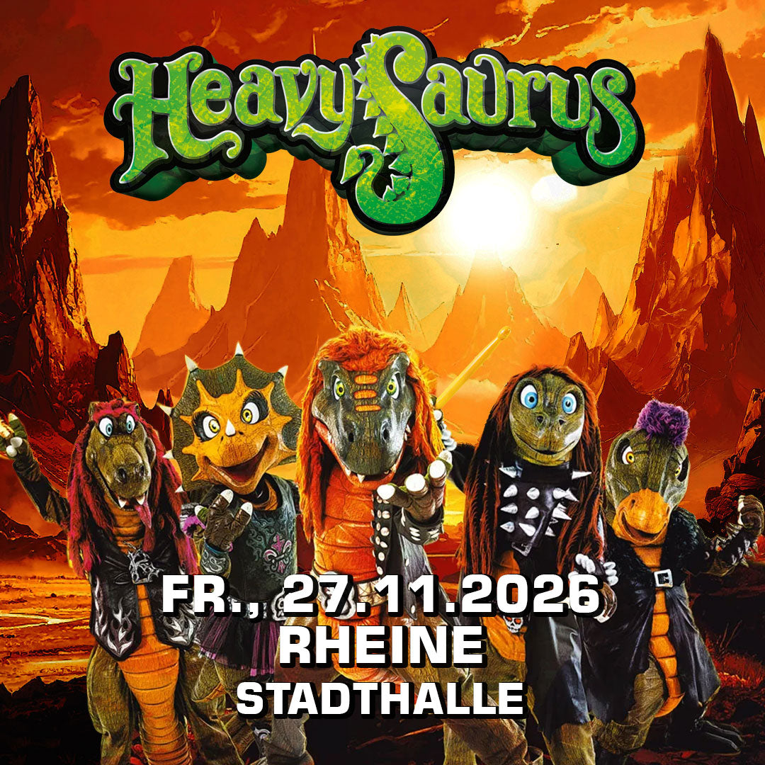 27.11.26 - Heavysaurus Konzert - Rheine - Stadthalle