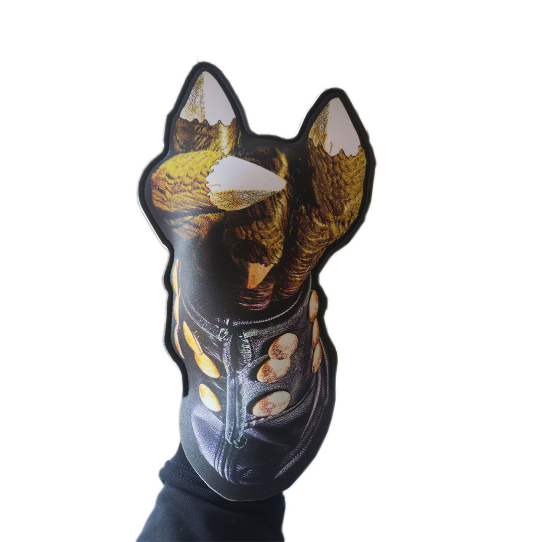 Riesige Pommesgabel Schaumstoffhand