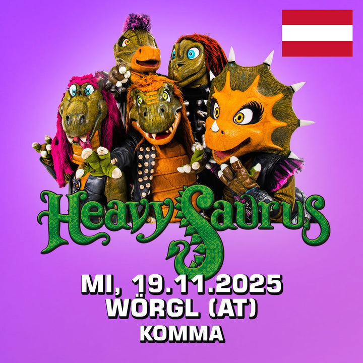 19.11.25 - Heavysaurus Konzert - Wörgl (AT) - Komma