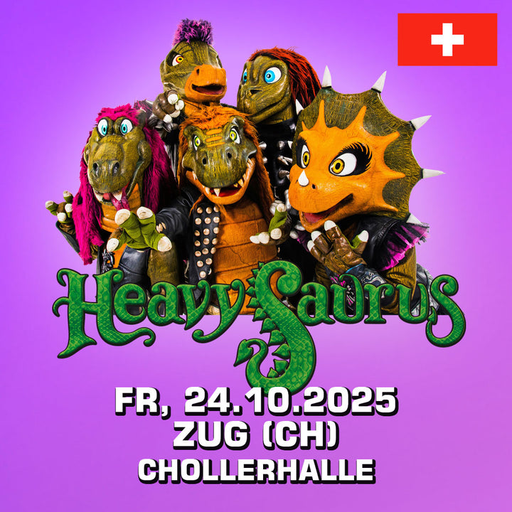 24.10.25 - Heavysaurus Konzert - Zug (CH) - Chollerhalle
