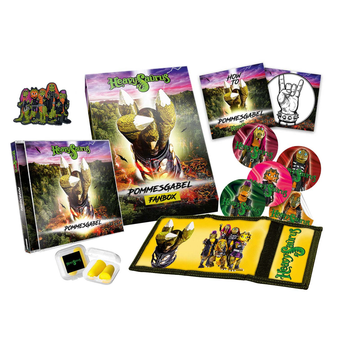 Heavysaurus Pommesgabel - Fan Box