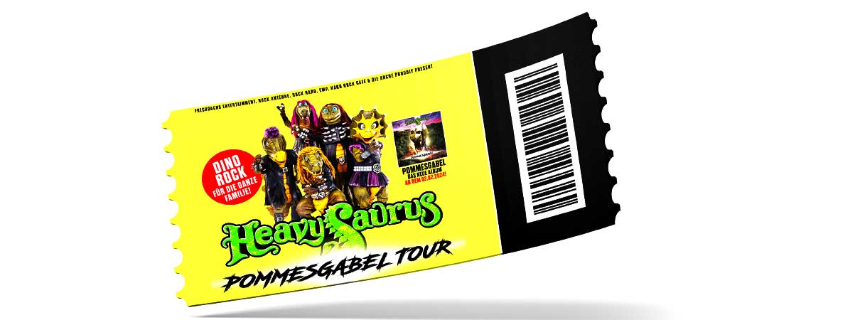 17.02.24 - Heavysaurus Konzert - Krefeld - Kulturfabrik