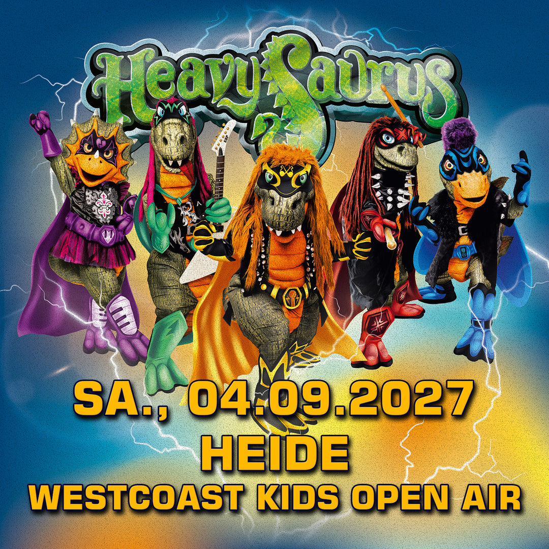 04.09.27 - Heavysaurus Konzert - Heide -  Westcoast Kids Open Air