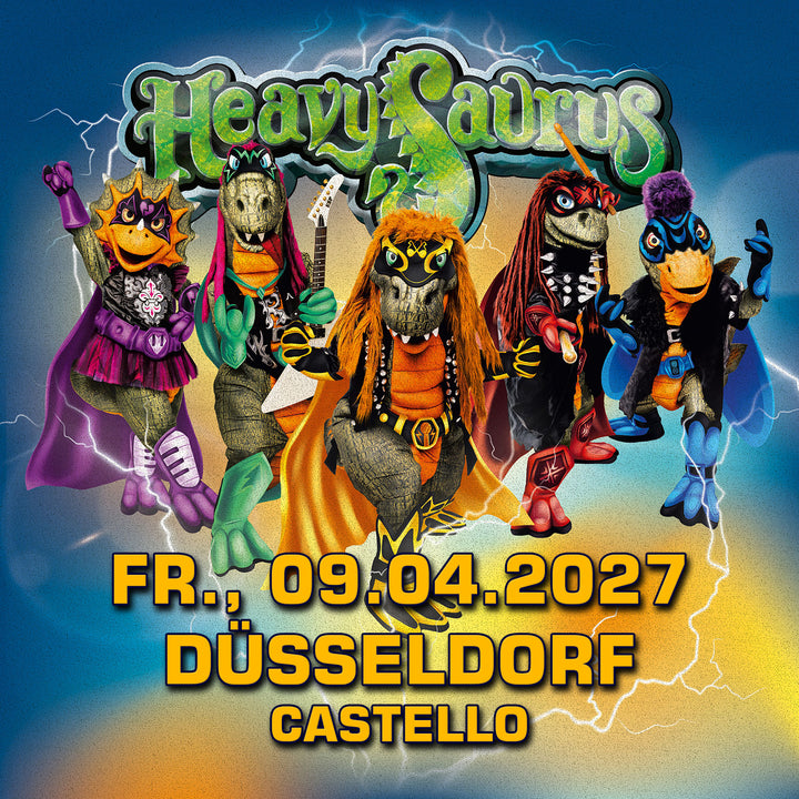 09.04.27 - Heavysaurus Konzert - Düsseldorf - Castello