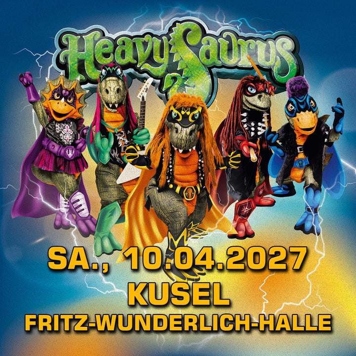 10.04.27 - Heavysaurus Konzert - Kusel - Fritz-Wunderlich-Halle