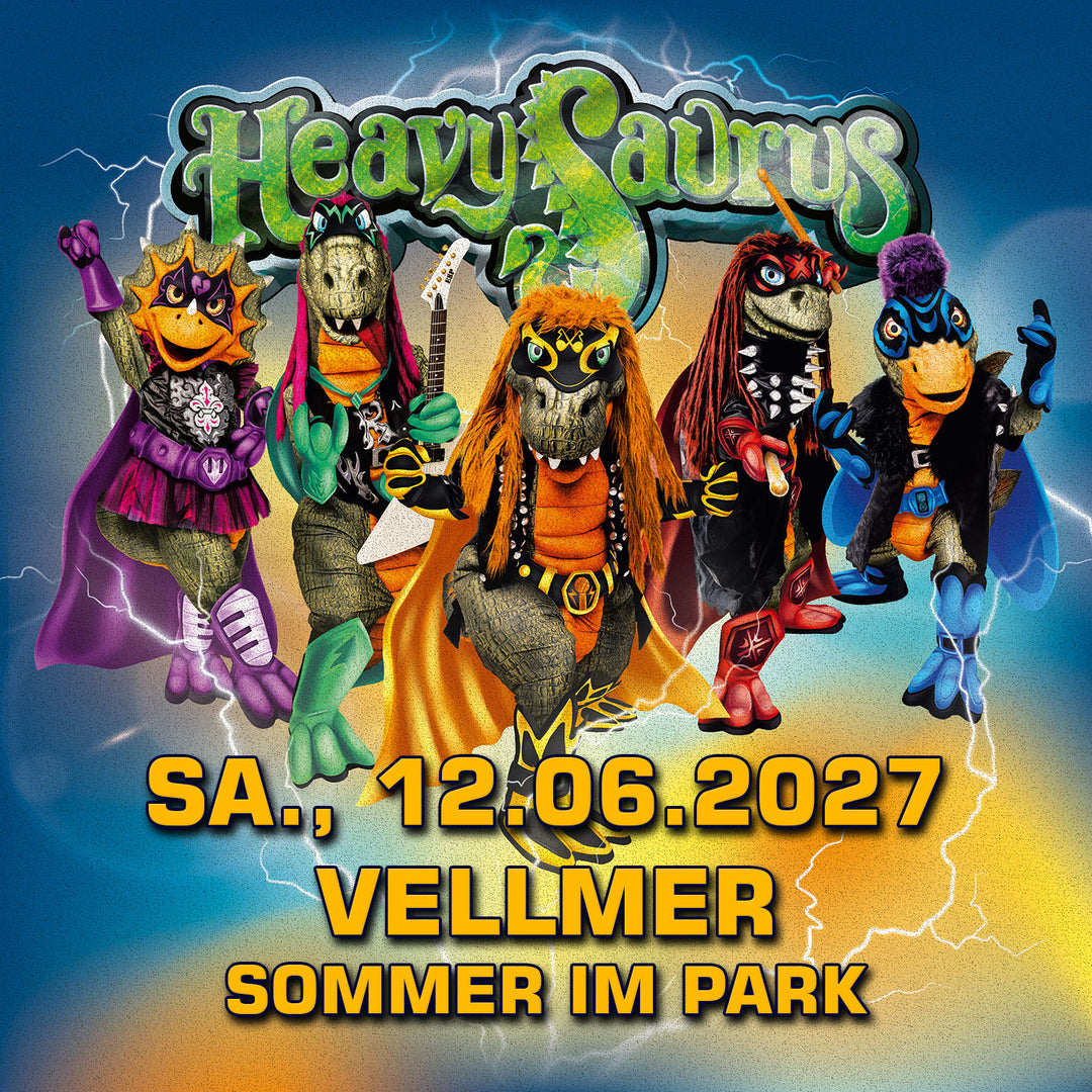 12.06.27 - Heavysaurus Konzert - Vellmar -  Sommer im Park