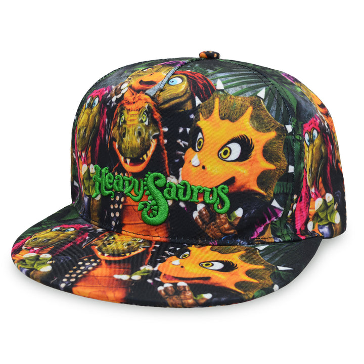 Full Colour Heavysaurus Snapback für Erwachsene und große Kids 60cm Umfang