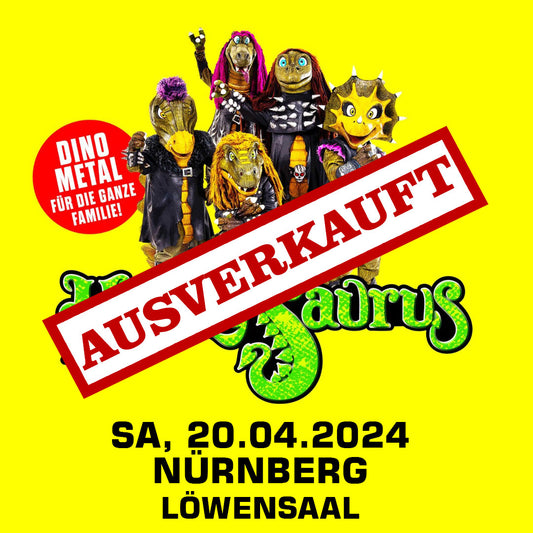 20.04.24 - Heavysaurus Konzert - Nürnberg - Löwensaal