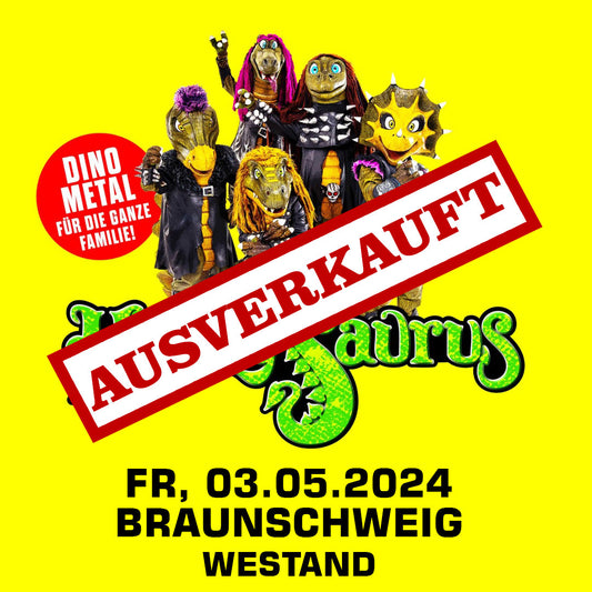 03.05.24 - Heavysaurus Konzert - Braunschweig - Westand