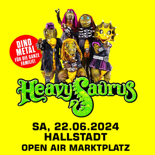 22.06.24 - Heavysaurus Konzert - Hallstadt - Open Air Marktplatz