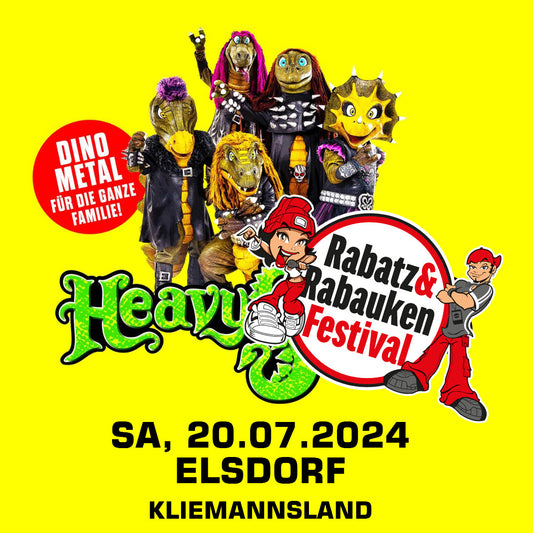 20.07.24 - Heavysaurus Konzert - Kliemannsland - Rabatz & Rabauken Festival