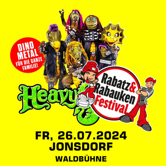 26.07.24- Heavysaurus Konzert - Jonsdorf - Waldbühne - Rabatz & Rabauken Festival 2024