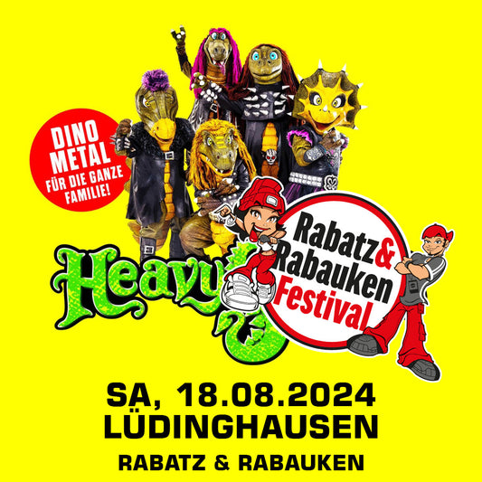 18.08.24 - Heavysaurus Konzert - Lüdinghausen - Rabatz & Rabauken Festival