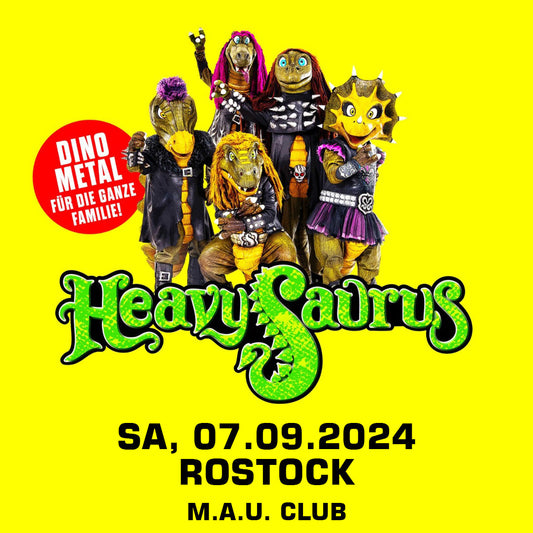 07.09.24 - Heavysaurus Konzert - Rostock - M.A.U. Club
