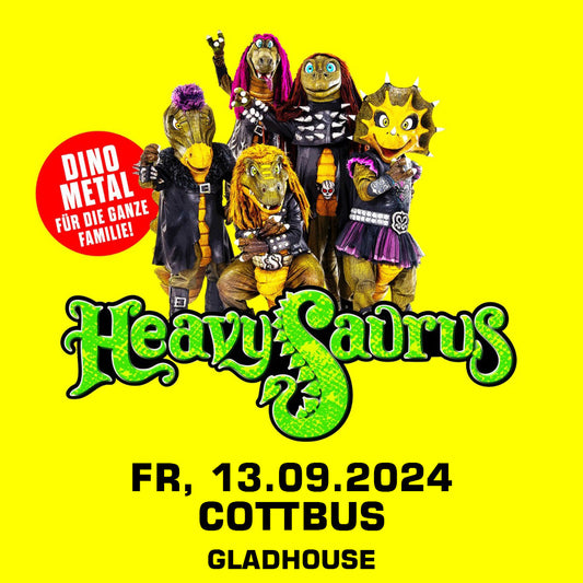 13.09.24 - Heavysaurus Konzert - Cottbus - Gladhouse