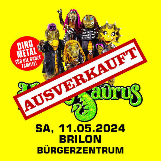 11.05.24 - Heavysaurus Konzert - Brilon - Bürgerzentrum