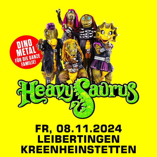 08.11.24 - Heavysaurus Konzert - Leibertingen-Kreenheinstetten - Bürgerhaus Alte Schule
