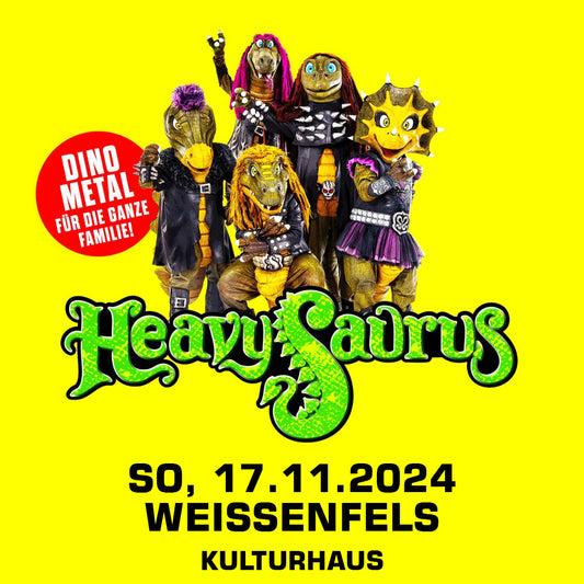 17.11.24 - Heavysaurus Konzert - Weißenfels - Kulturhaus
