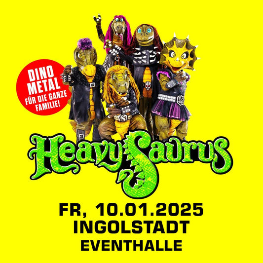 10.01.25 - Heavysaurus Konzert - Ingolstadt - Eventhalle