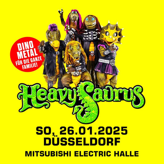 26.01.25 - Heavysaurus Konzert - Düsseldorf - Mitsubishi Electric Halle