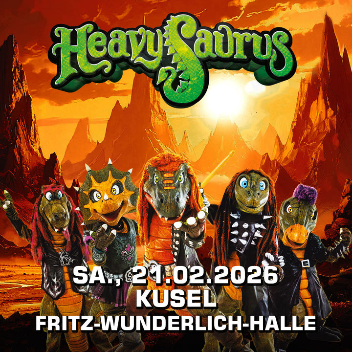 21.02.26 - Heavysaurus Konzert - Kusel - Fritz-Wunderlich-Halle