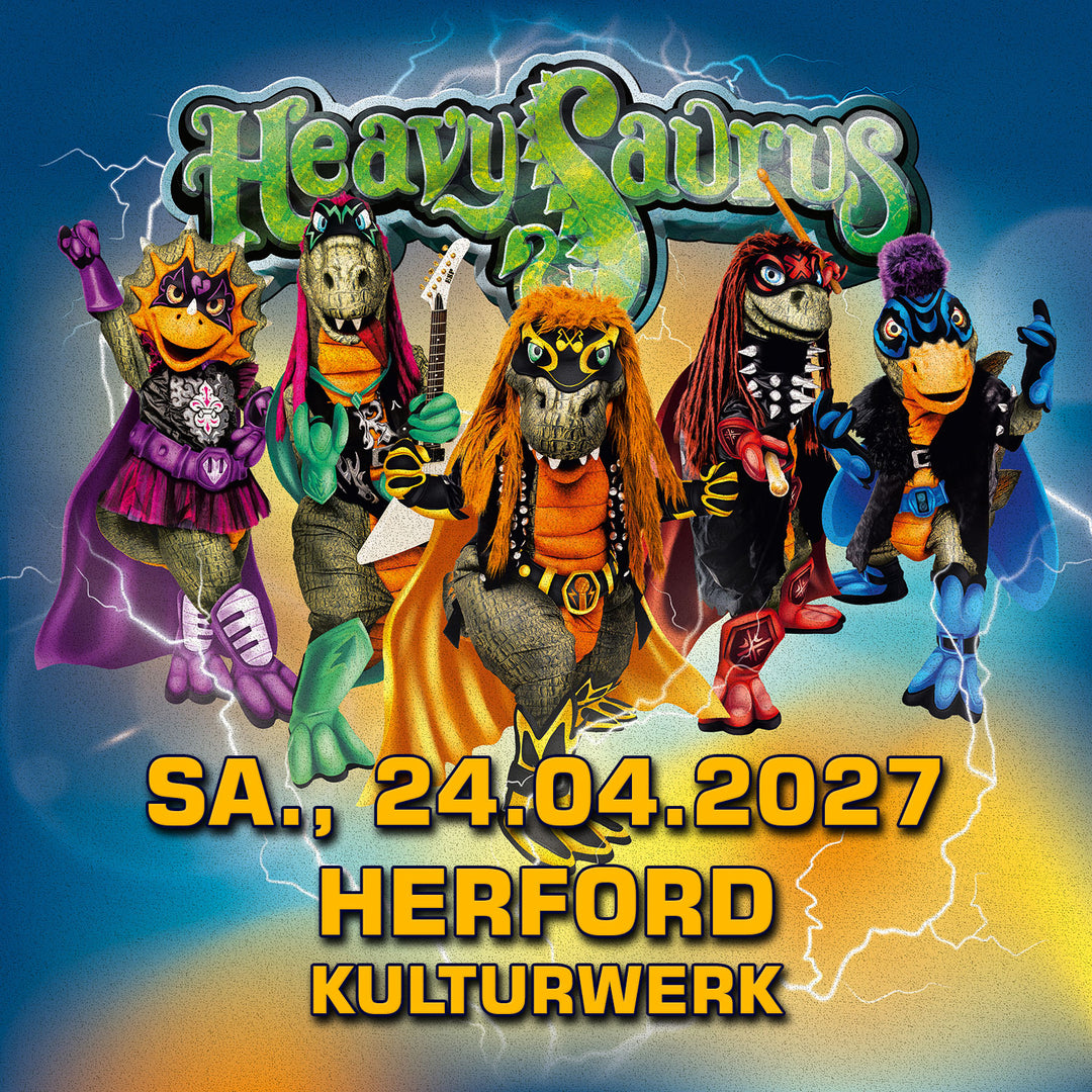 24.04.27 - Heavysaurus Konzert - Herford -  Kulturwerk