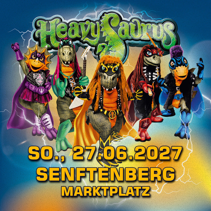 27.06.27 - Heavysaurus Konzert - Senftenberg-  Marktplatz