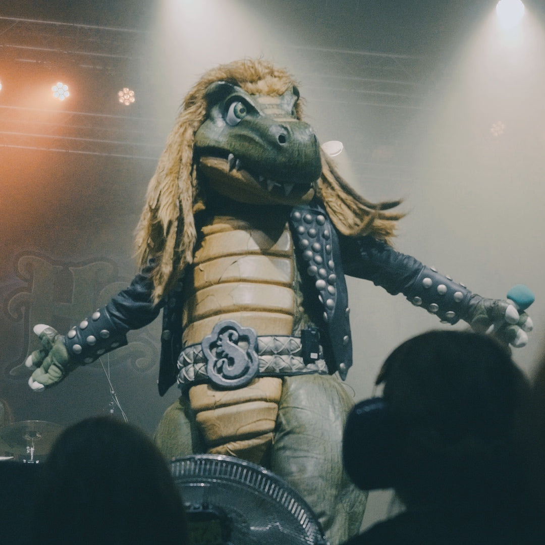 Heavysaurus Konzert in Herten am 26. Mai 2017, Kinder bis 11 Jahre Eintritt frei, Veranstaltung im Throttle Island.
