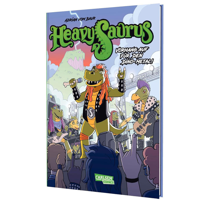 Heavysaurus - Der Comic: Vorhang auf für den Dino-Metal