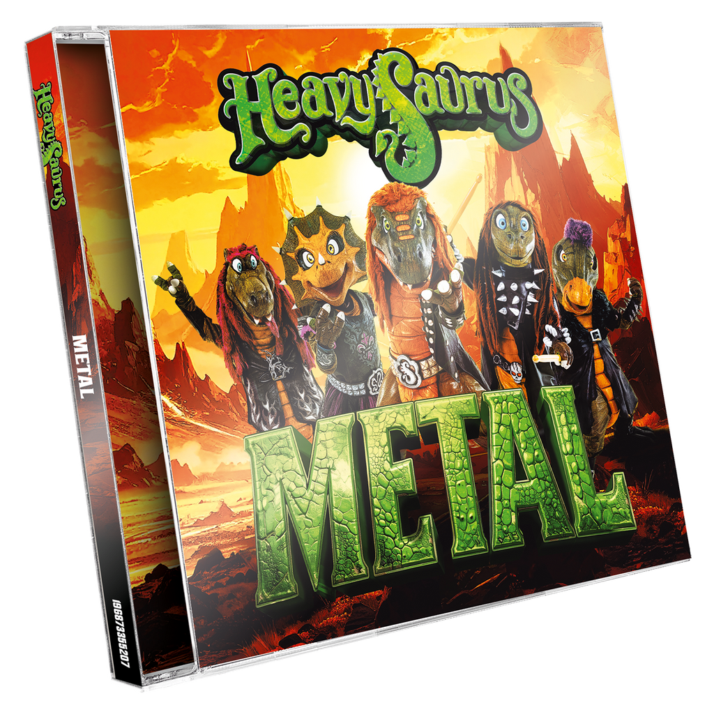Heavysaurus - Metal CD – Heavysaurus Shop