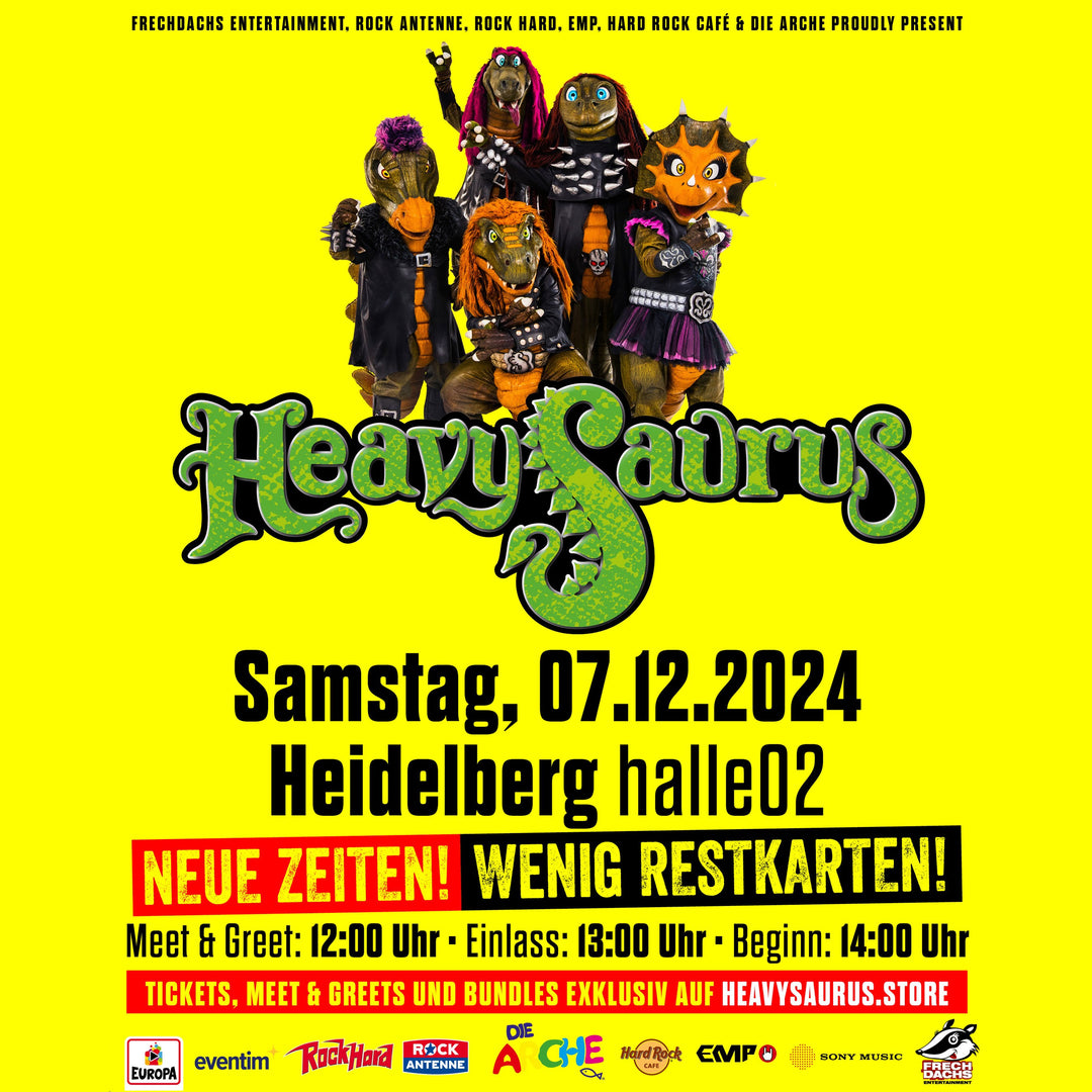 07.12.24 - Heavysaurus Konzert - Heidelberg - halle02