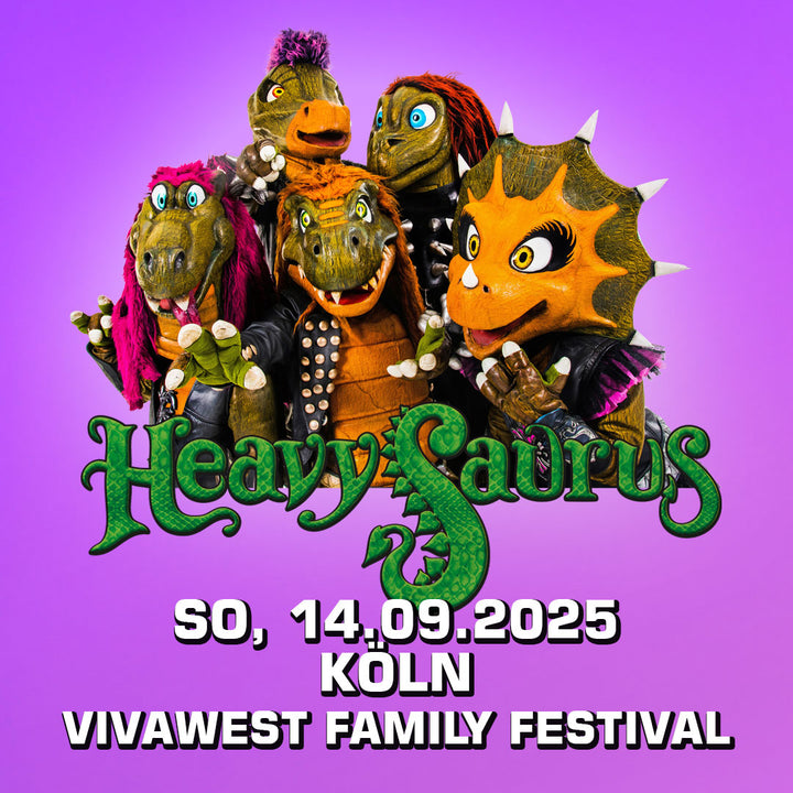 14.09.25 - Heavysaurus Konzert - Köln - VIVAWEST Family Festival