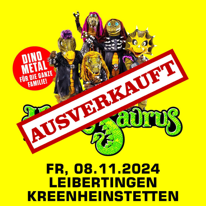 08.11.24 - Heavysaurus Konzert - Leibertingen-Kreenheinstetten - Bürgerhaus Alte Schule (Ausverkauft)