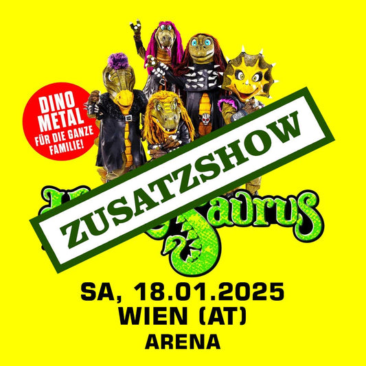 18.01.25 - Heavysaurus Konzert - Wien (AT) - Kulturfabrik Arena (Zusatzshow)