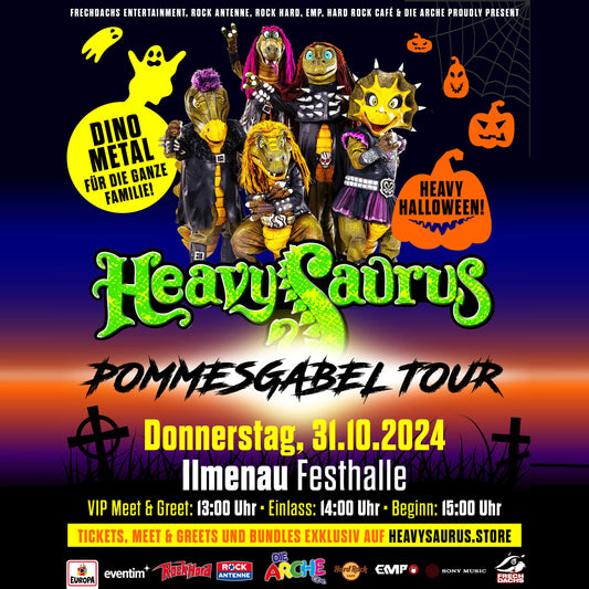31.10.24 - Heavysaurus Konzert - Ilmenau - Festhalle